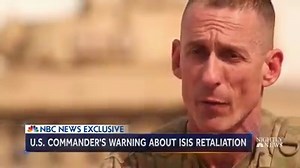 39K views · 268 reactions | WATCH: @RichardEngel's exclusive interview with the top U.S. commander in Iraq on the front lines in the battle to take back Mosul from ISIS | NBC Nightly News with Tom Llamas | Facebook