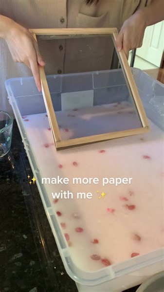 Making Paper from 100% Cotton Scraps