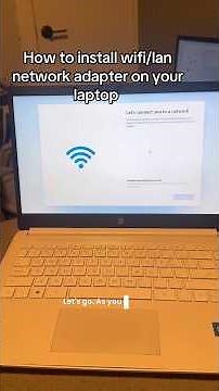 Install wifi network adapter on your laptop #pctips #wifiadapter #installation #windows11 #diytech