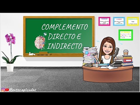 Complemento directo e indirecto🌟Ejercicios fáciles😀