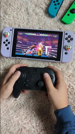 Playing Nintendo Switch Creed Boxing 🎮🥊