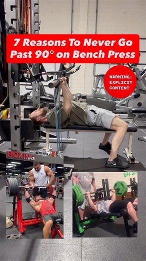 7 Brutal ⚠️ BENCH PRESS Injuries ! Stop 🛑 Going Past 90 Degrees