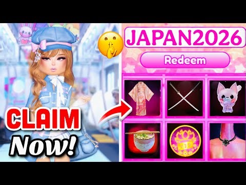 New *CODES* And *SECRETS* in The TOKYO JAPAN UPDATE! DRESS TO IMPRESS ROBLOX