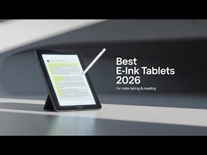 Top 4 E-ink Tablets for Efficient NoteTaking Experts Recommend