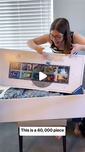 Karen Puzzles on Instagram: "We attempted 4,000 pieces in one day. Here’s how that went "