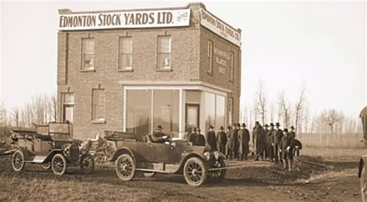 Transit Smokehouse & BBQ on Instagram: "Hey Edmonton! We have some great local history for you... Right here in the heart of the old community of Packingtown in the Village of North Edmonton sat the Edmonton Public Stockyards which were the second largest in North America!—only Chicago’s Union Stock Yards were larger! 🐂💥 it was a meatpacking hub that put North Edmonton on the map with our dominant industry, it wasn’t oil and gas back then. And guess what? That amazing history is still alive in