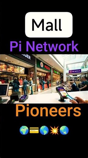 Pi Network Mall Pioneers Shop باي نتورك تتداول في المتاجر #pi #pinetwork #shopping #crypto #building