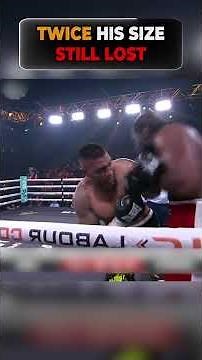 Julius Long Twice The Size Of His Opponent And The Result Was Not😳