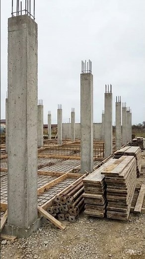 German Contemporary Cube House Construction | Step-by-Step Modern Bauhaus Villa Build #homebuilding