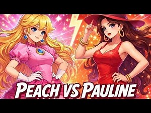 PRINCESS PEACH VS PAULINE | CATFIGHT | WRESTLING