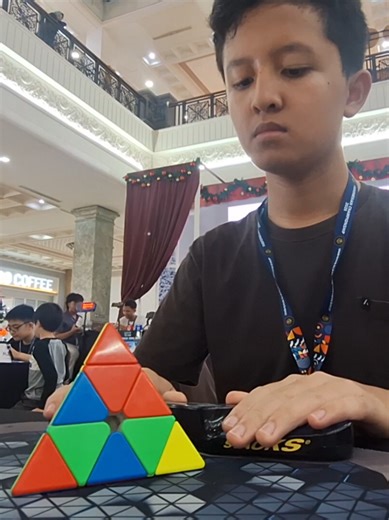Pyraminx Single Solutions from Indonesian Championship