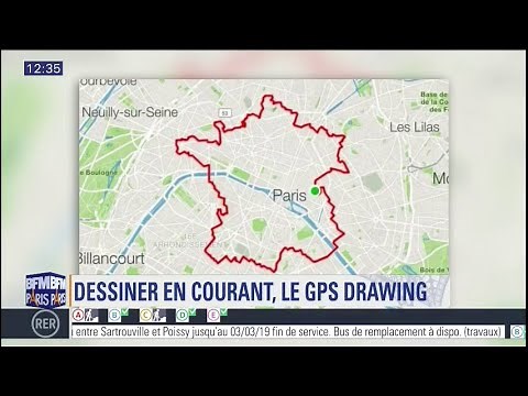 Vous aimez dessiner et courir ? Et si vous vous mettiez au "GPS drawing"?
