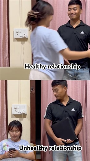 Healthy and Unhealthy relationship ✨ #relationship #shortvideos