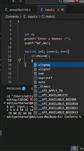explain prime number program in c #shorts #coding #programming #python #java #html #css #short