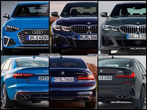 Spec Comparison: BMW M340d vs ALPINA D3 S and Audi S4 TDI