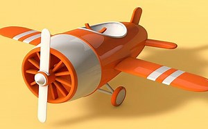 c4d 飞机模型制作（一）