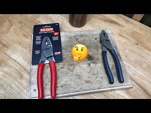 Harbor Freight Icon vs Snap-On “Iconic” Pliers. Are they worth buying?