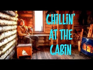 Building a Rustic Table for the Off Grid Log Cabin with Materials From the Forest