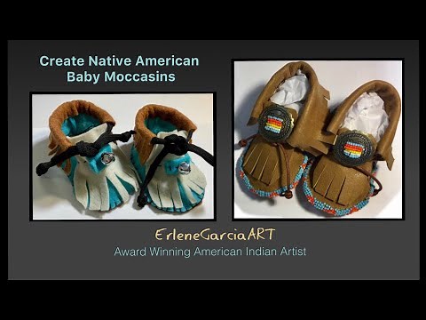 Create Native American Baby Moccasins