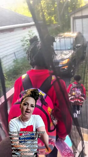 if you as a PARENT decide to buy THE your school aged CHILD a sprayground (smokeshop) backpack, CPS will be called. Ive already called on 10 different parents can you NOT afford a Nike or lululemon