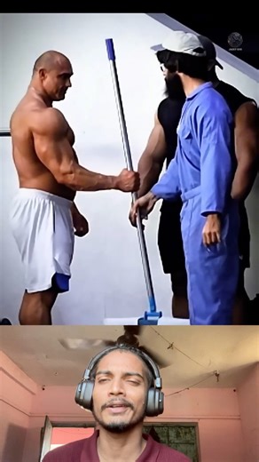 32Kg mop prank Shocked everyone….#prank #gym #gymprank #funny #anatoly #powerlifting #fyp | Raj Chaudhary