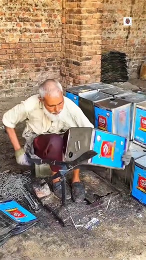 From Waste Oil Drums to Tin Cans – Turning Trash into Treasure ♻️😱