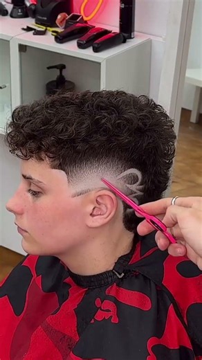 mullet haircuts for men #barber #beard #fadehaircut