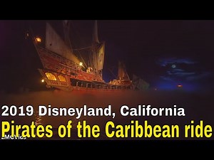 [2019] Pirates of the Caribbean: Boat Ride & Queue - Disneyland, CA | Low Light POV |