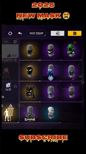 🔥NEW MASK 2025 in FREE FIRE 😱 | All Latest Mask Collection | Rehan Gamer