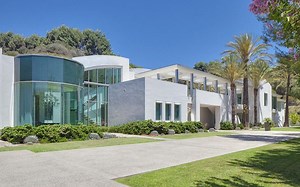 -豪宅欣赏-在比弗利山上的白色现代豪宅|2 Beverly Park, Beverly Hills, CA 90210