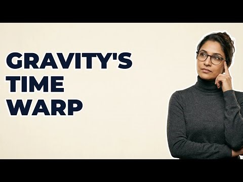 How Does Gravity Affect Time Near Massive Celestial Bodies?