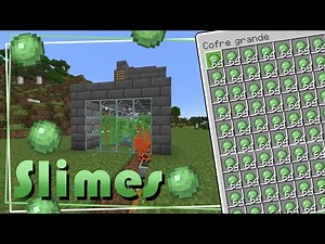 Granja DEFINITIVA de Slimes para Minecraft (Fácil de hacer y muy Eficiente)
