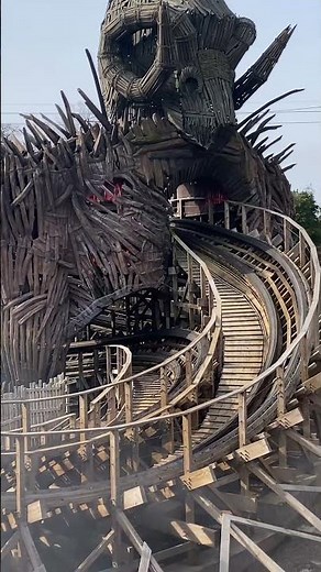 Wicker Man | Alton Towers Resort | March 2026 #themepark #altontowers #rollercoaster