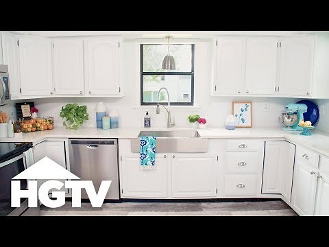 How to Paint Kitchen Cabinets | HGTV