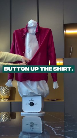 Original Automatic Hot Air Garment Dryer & Iron – Hands-Free Wrinkle Remover for Shirts & Pants, Designed for Reliable Everyday Use