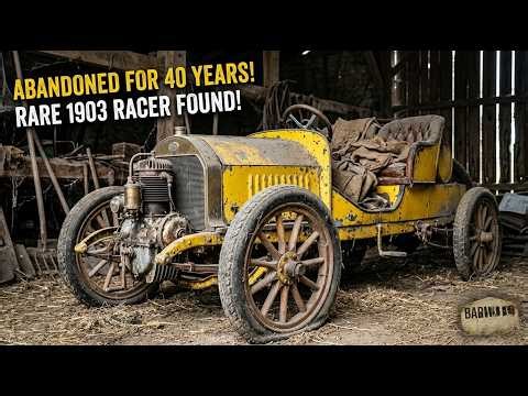 ASMR Restoration of a 1903 De Dion-Bouton: The First Racing Car Era – Complete Revival!