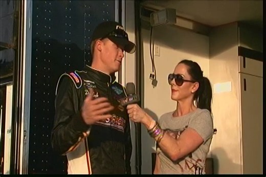 The Bullring at LVMS Interview with NASCAR Champion Derek Thorn with Actress/Model Stacy Kessler 5-10-13. | RealFast.TV