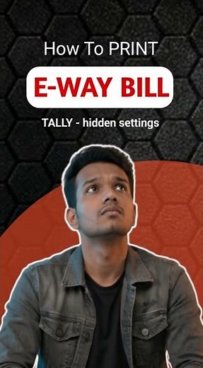 How to Enable E-Way Bill Print in Tally Prime Tamil | Step-by-Step Guide Tamil