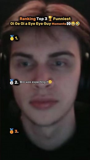 Ranking Top 3 Funniest Oe Oi Oe a Eye Eye Guy Moments😑🔥🥴#funny #omegle