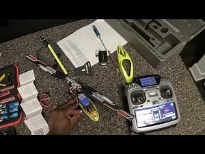 Goosky S2 binded with Futaba Radio