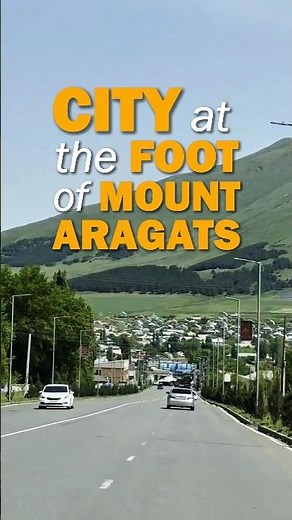 This is Aparan — one of the beautiful corners of Armenia! 🇦🇲🏔️