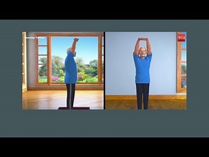 Narendra Modi's 'tadasana' tweet shows animated version of him in action