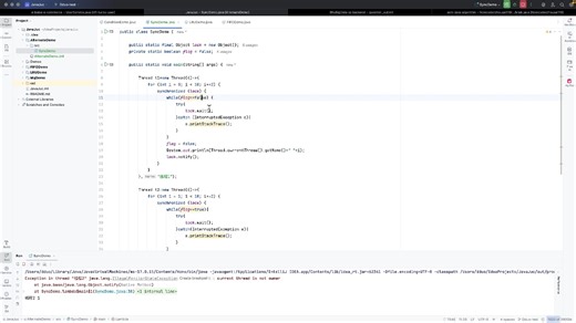 2025-11-24 12-01-21 使用重锁,可重入锁,信号量实现多线程交替打印