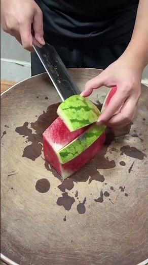 Watermelon Carving Cutting Design #cuttingtricks #cuttingart #fruitcarving