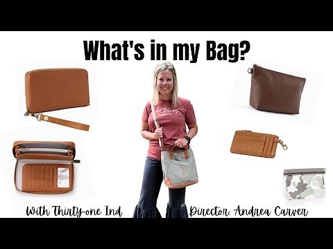 What’s in my Bag? The Window Shopper from Thirty-One | Ind. Director, Andrea Carver