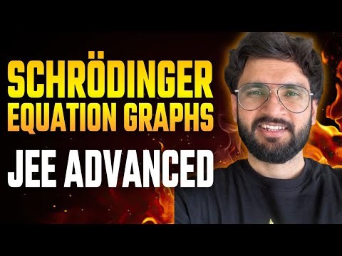 Schrödinger Wave Equation Graphs I Atomic Structure | JEE Advanced | #jee1