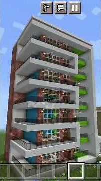 Minecraft apartment Tutorial build