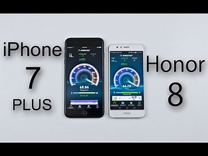 iPhone 7 Plus vs Huawei Honor 8 - Speed/Battery/Multitasking/Heat Test Comparison Review!