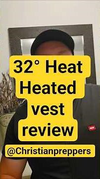 $40 32° heat, heated vest review