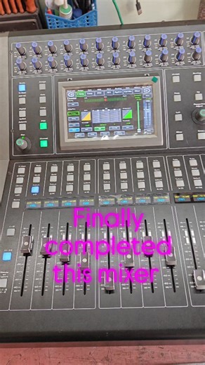 Rakesh patni on Instagram: "Hello friends 👋 Finally repaired this mixer Dynatech Digi 24 #repair #trendingreels #livesound #amplifier #digitalmixer"